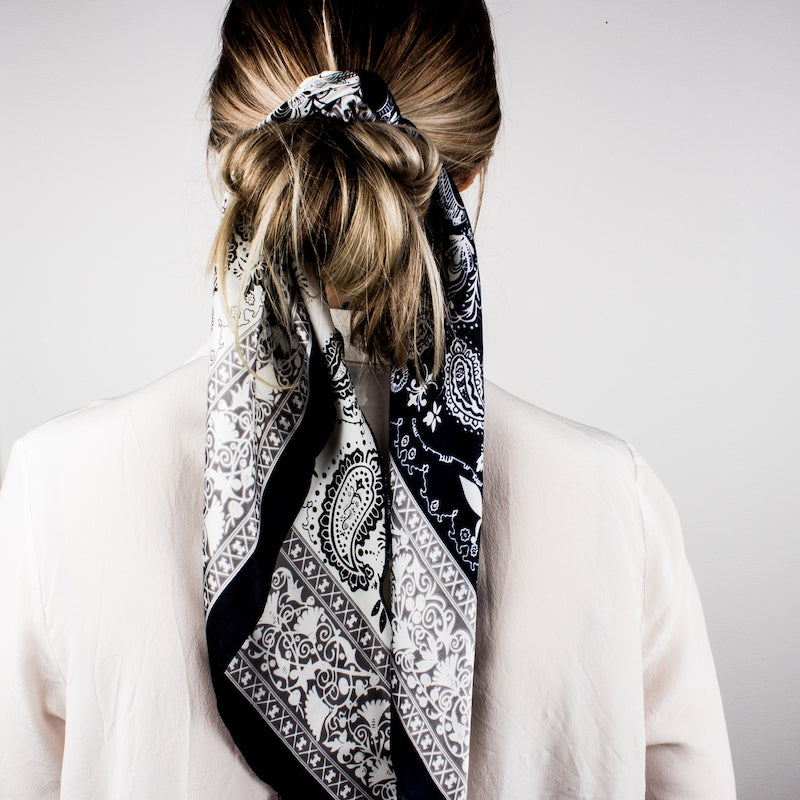 Harlem Scrunchie Marinblå Marin