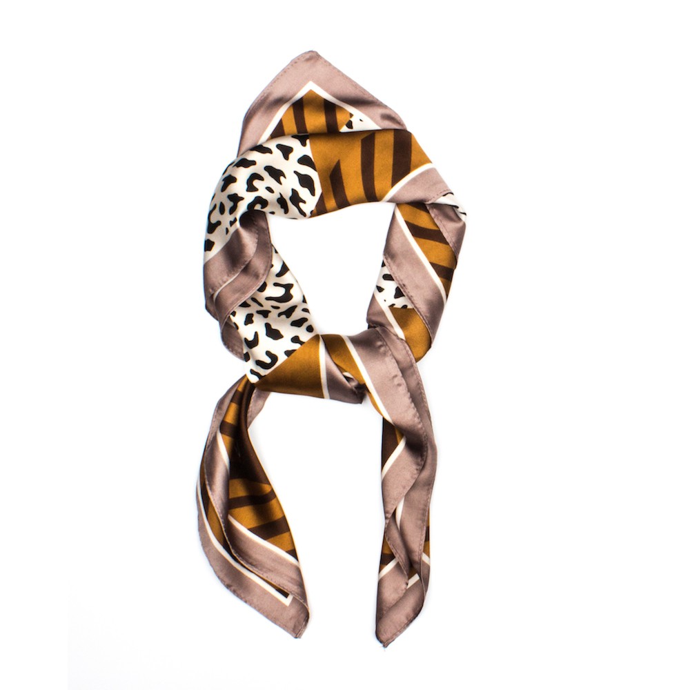 Nottingham Sjal Camel Camel