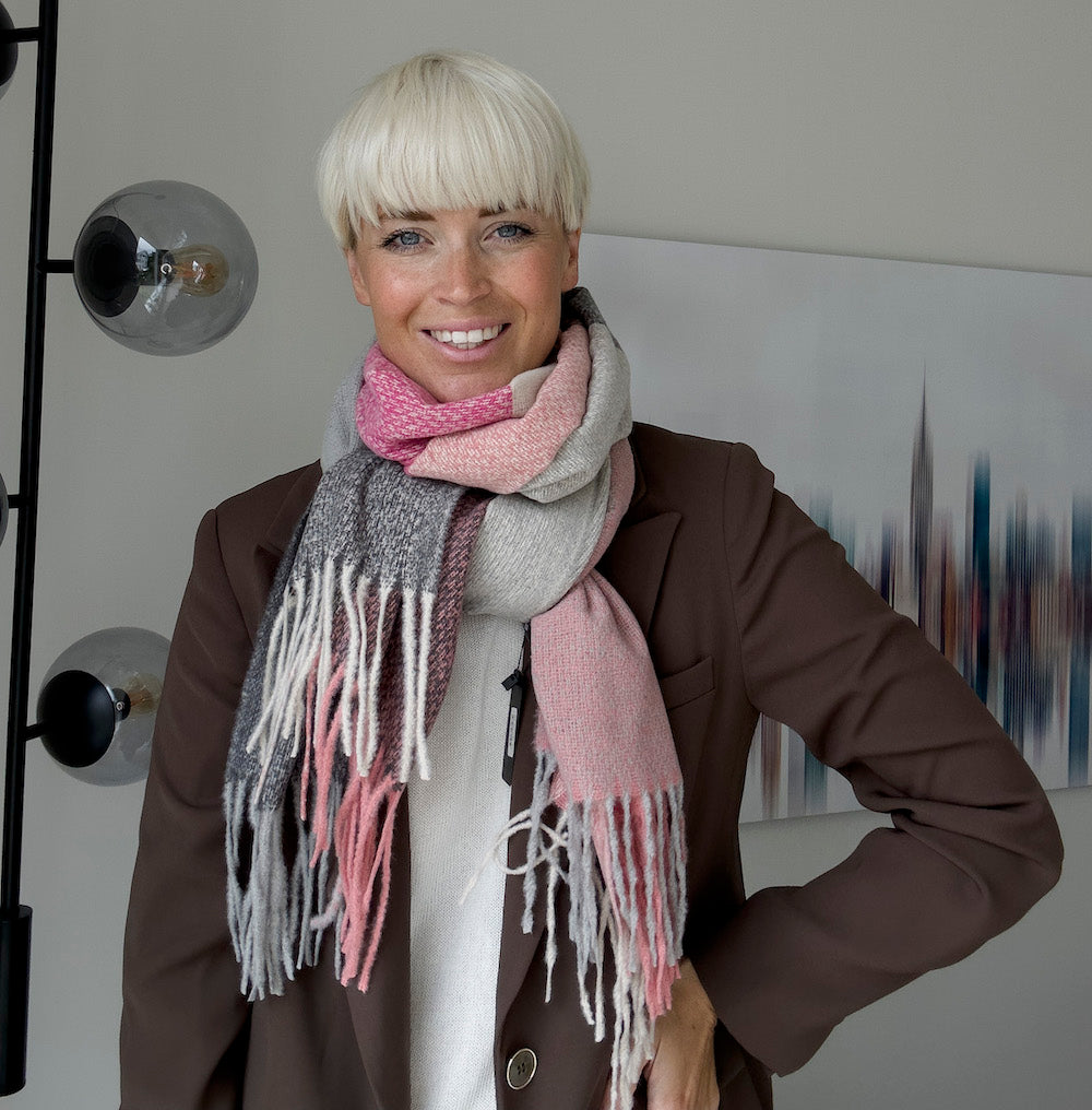 Marbella Scarf Light pink