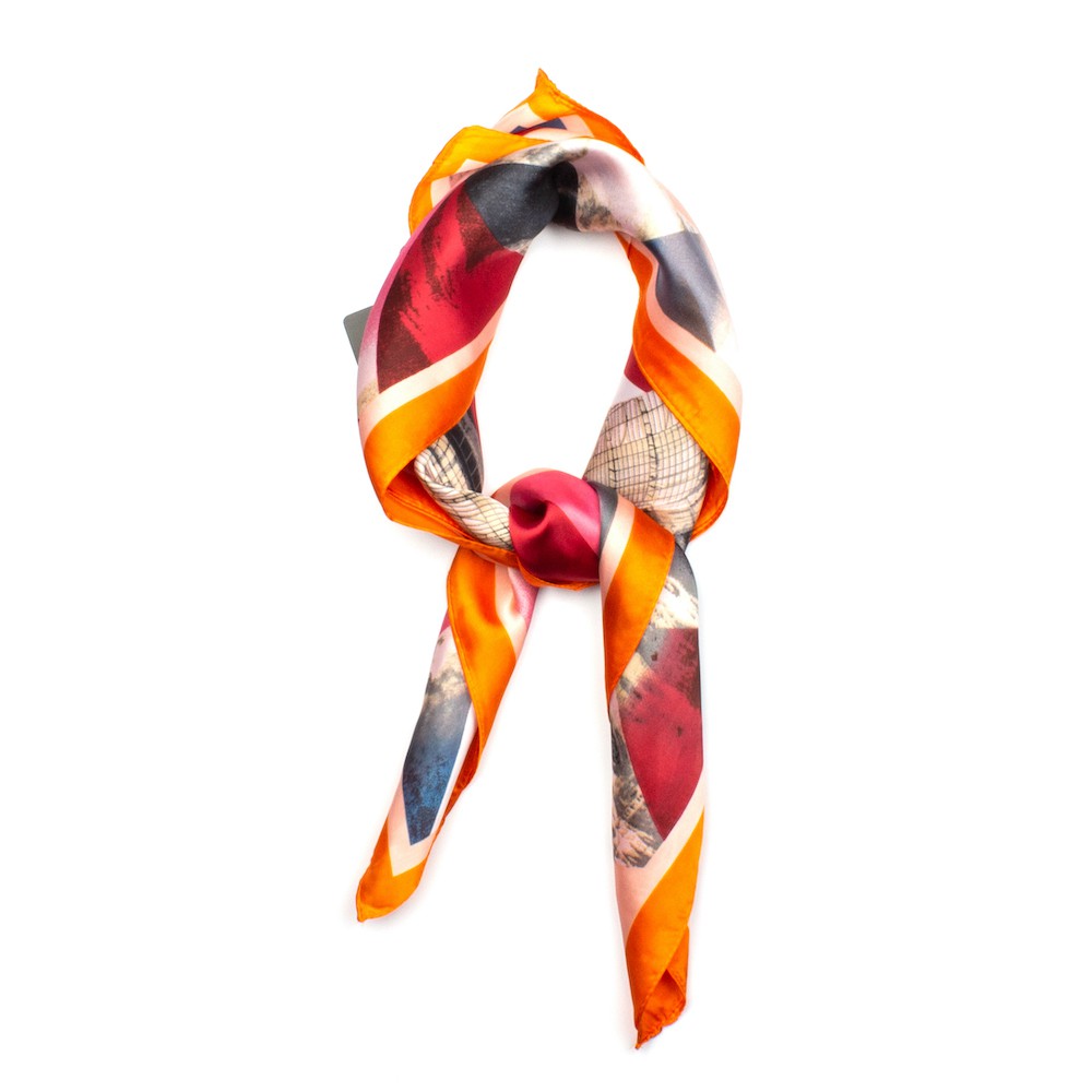 Assisi Sjal Orange Orange