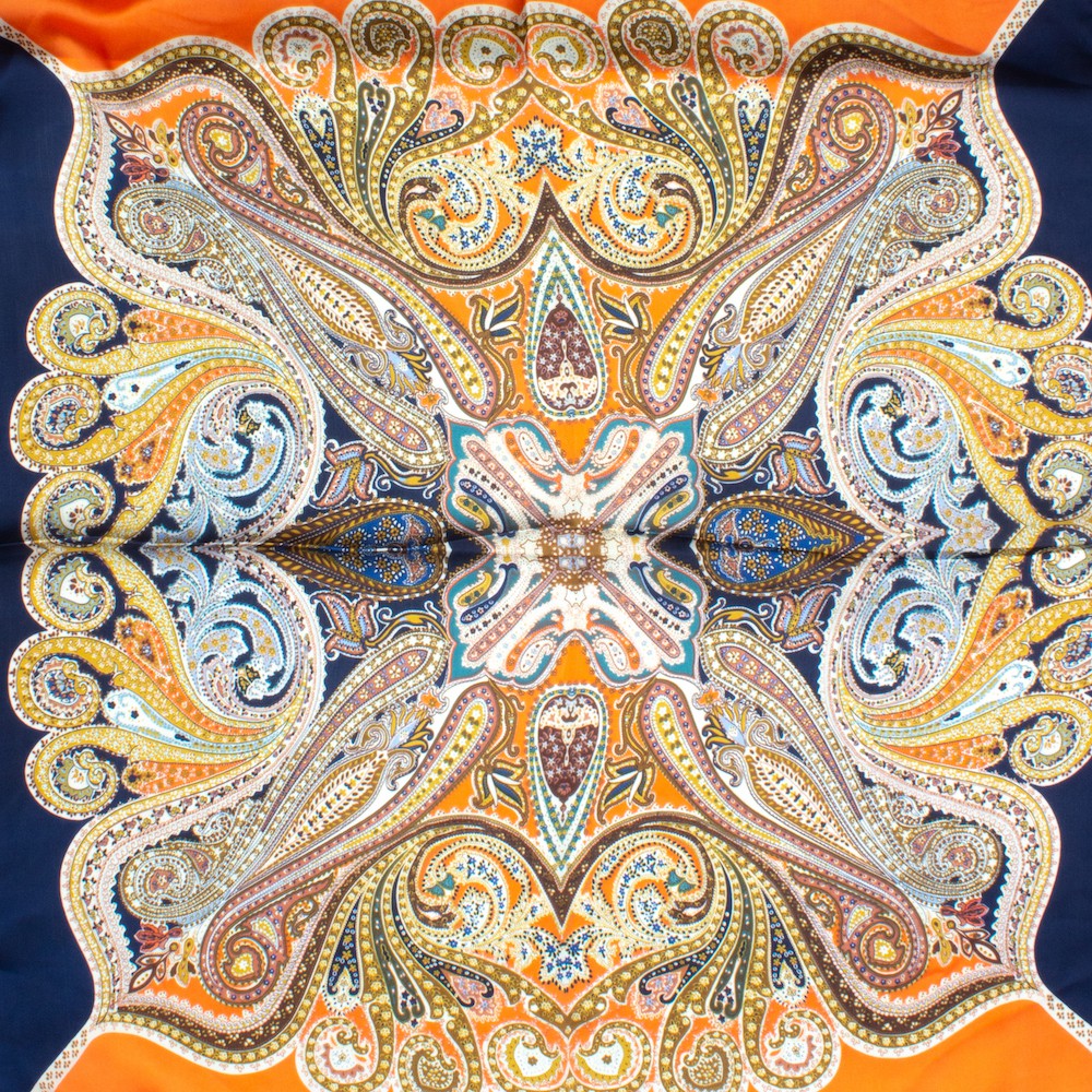 Bertrix Sjal Orange Orange