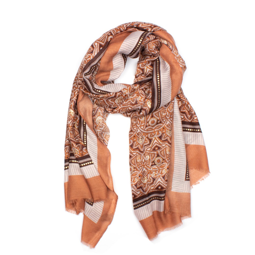 Bryssel Sjal Camel Camel