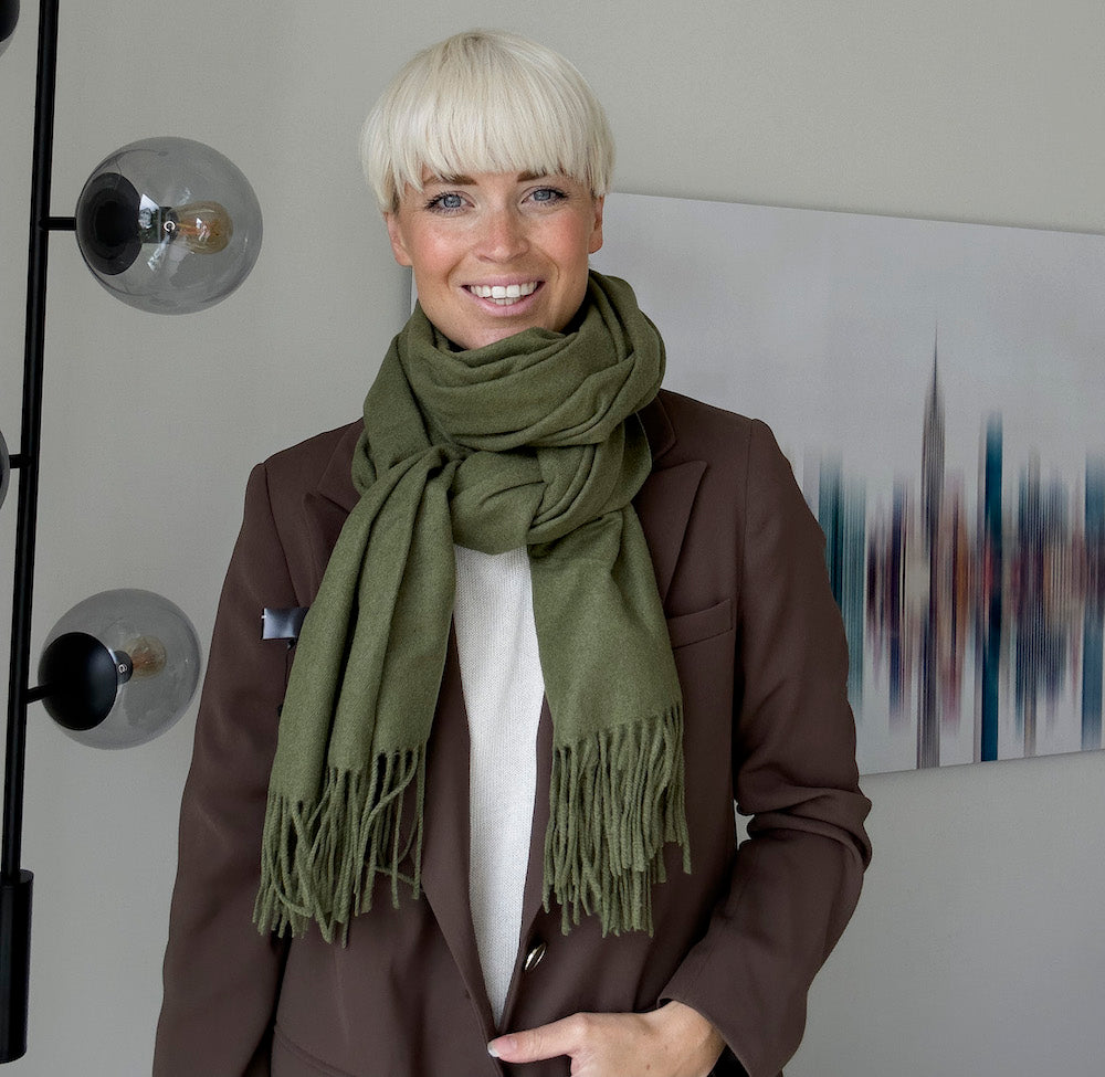 Durby Scarf Green