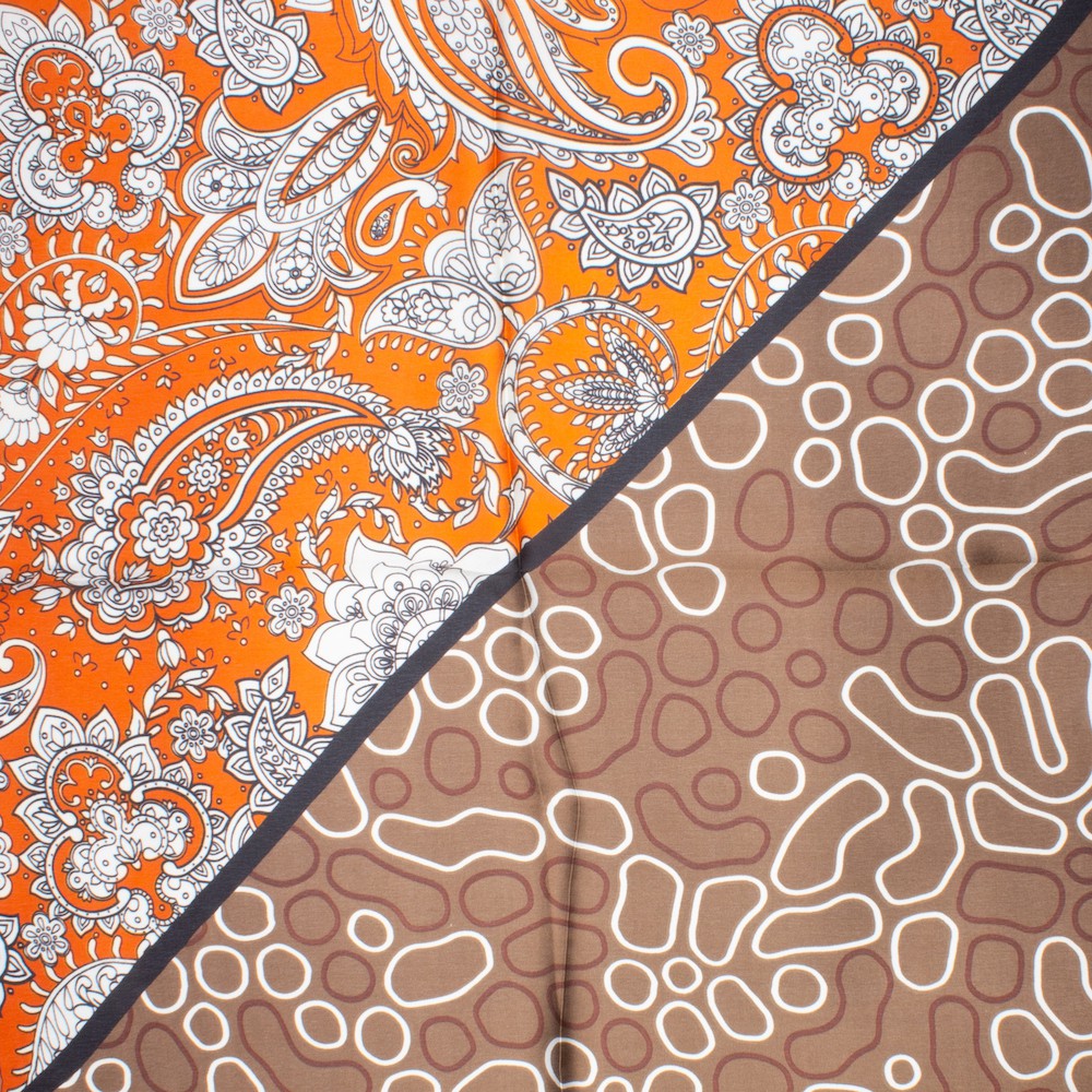 Zeist Sjal 70x70cm Orange Orange