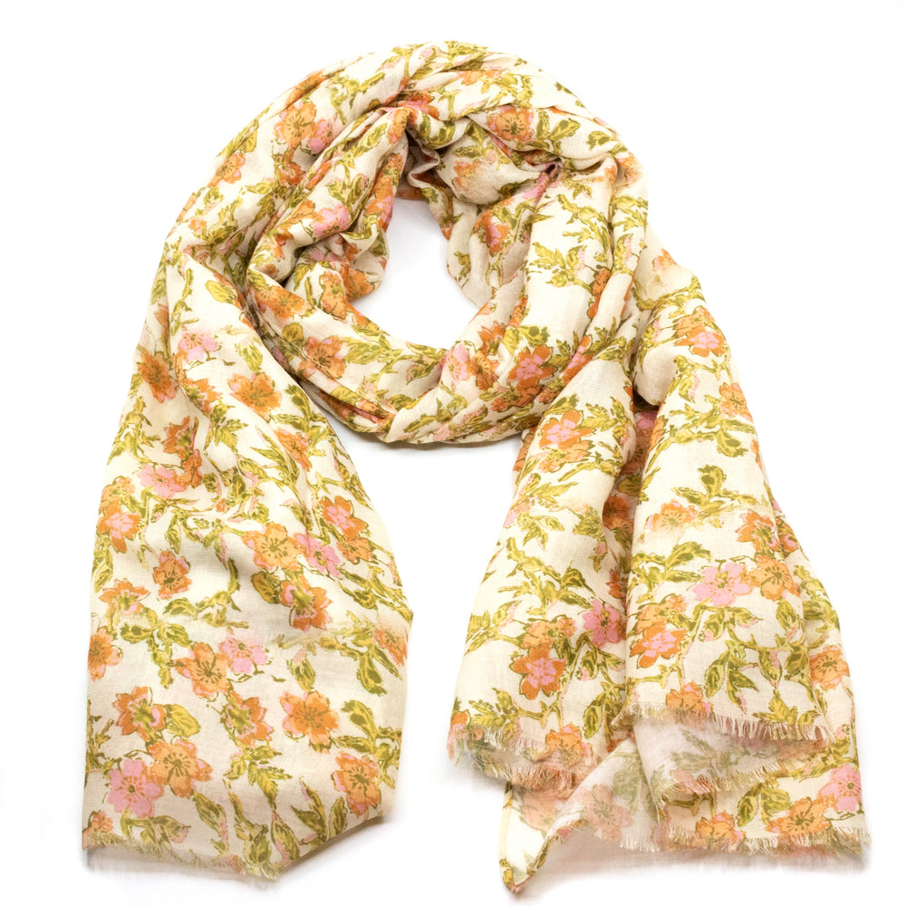 Bremen Shawl Orange