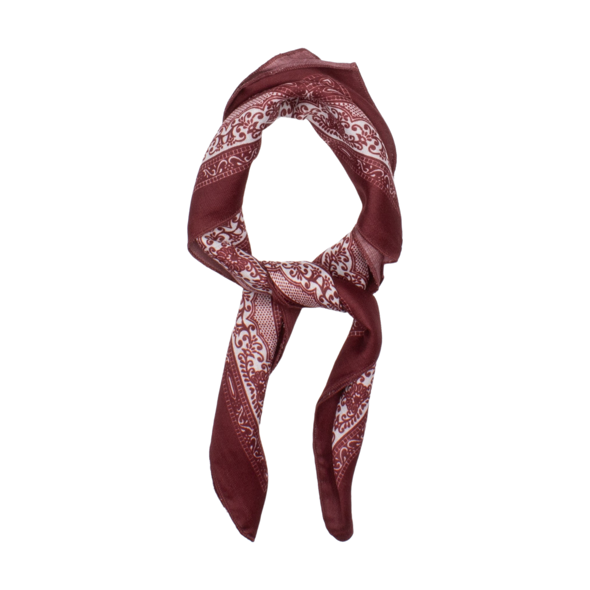 Bodeford Sjal 55x55cm Röd