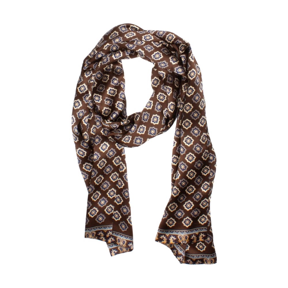Bredstedt Silk Shawl Brown