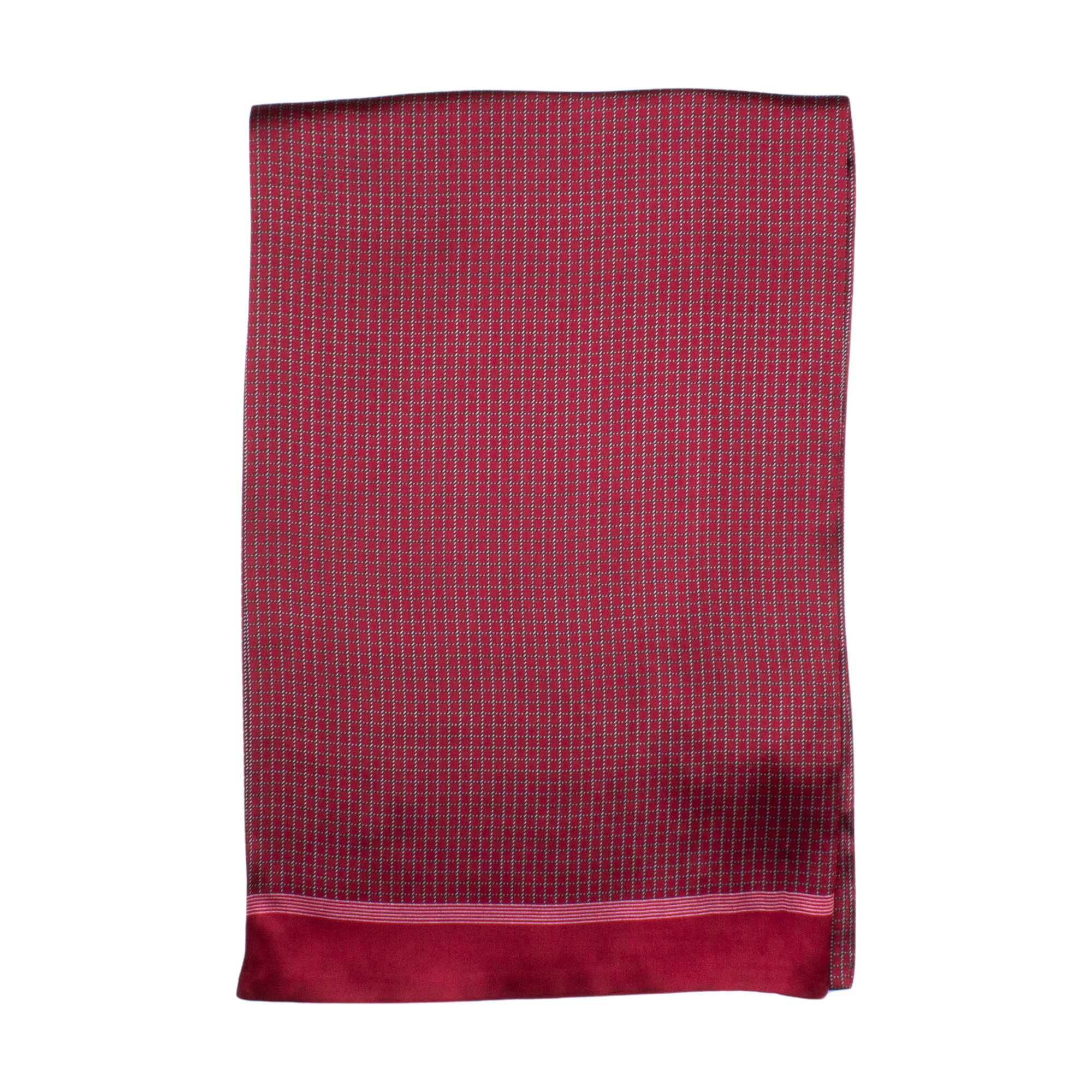 Basildon Sidensjal Röd