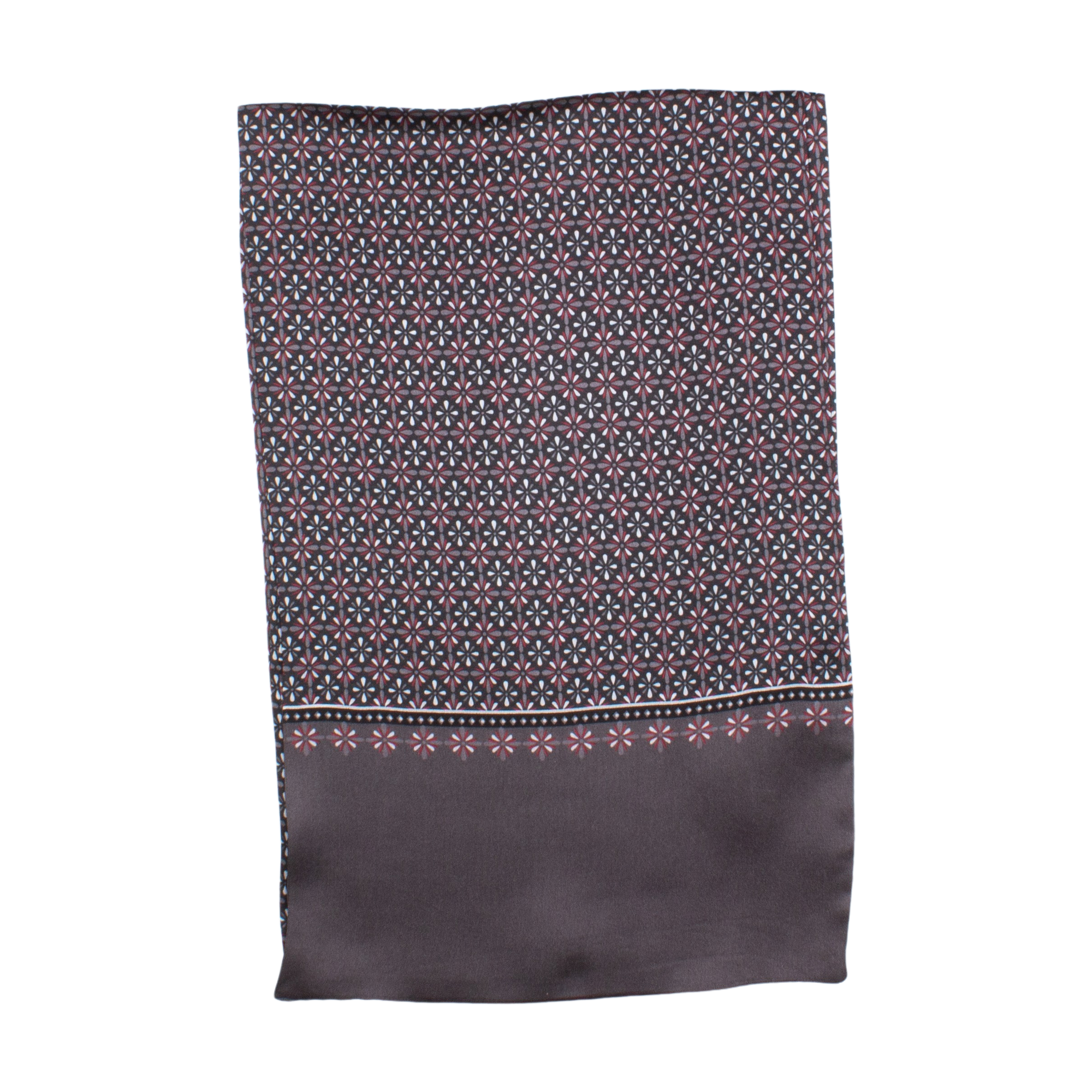 Harlow Sidensjal Grå