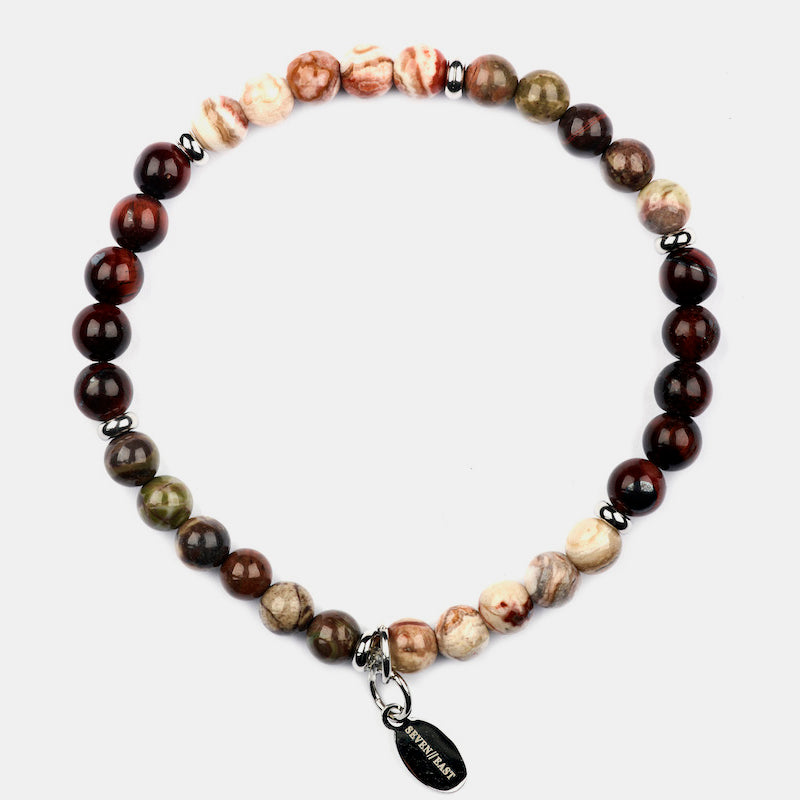 Milano armband grön Vit