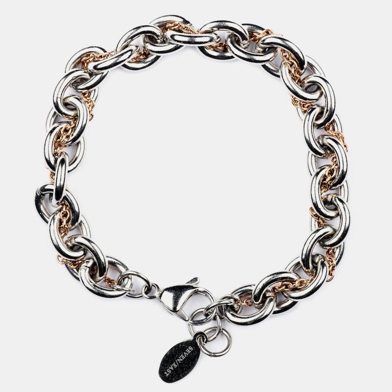 Chain Armband rosé Rosé