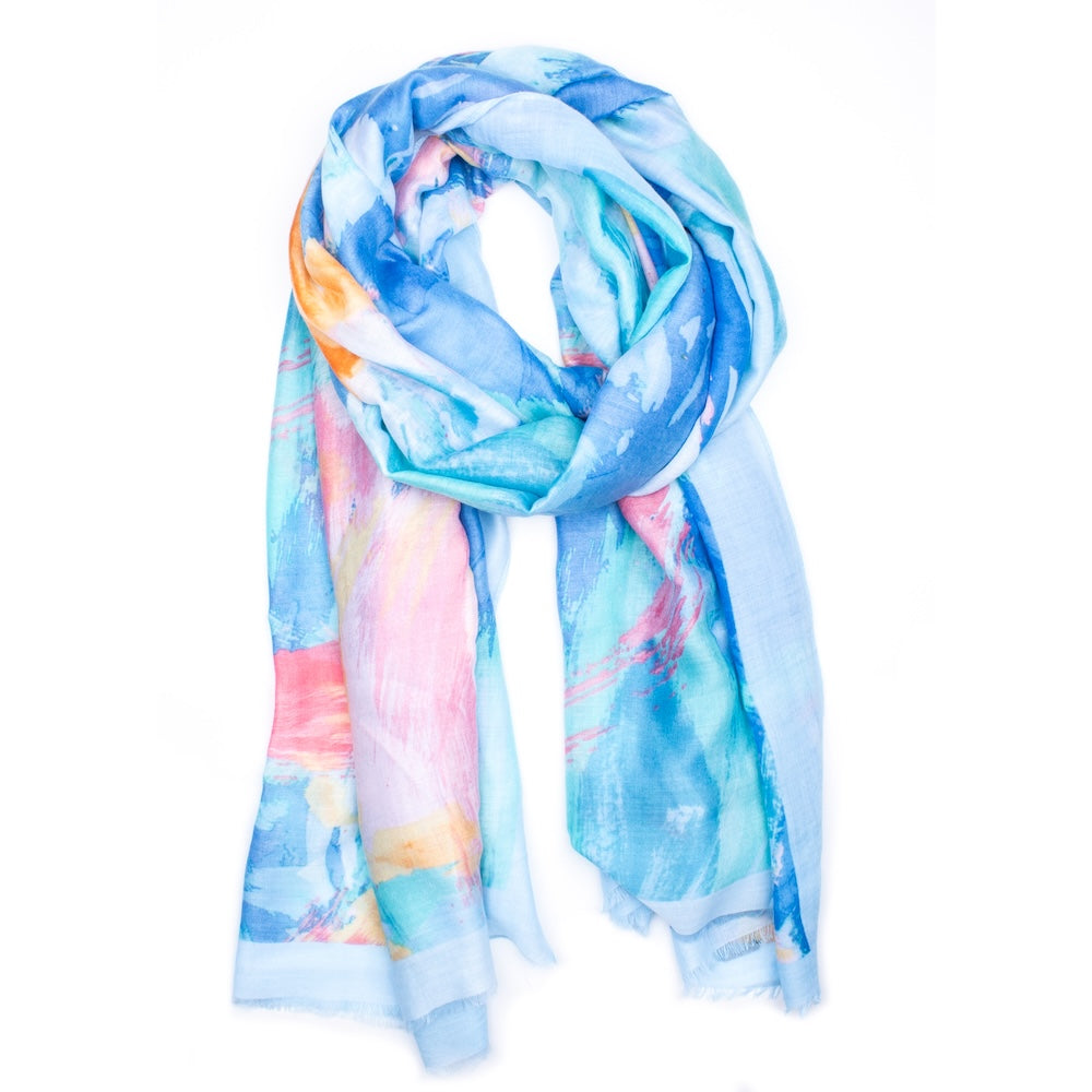 Montpellier Shawl Blue