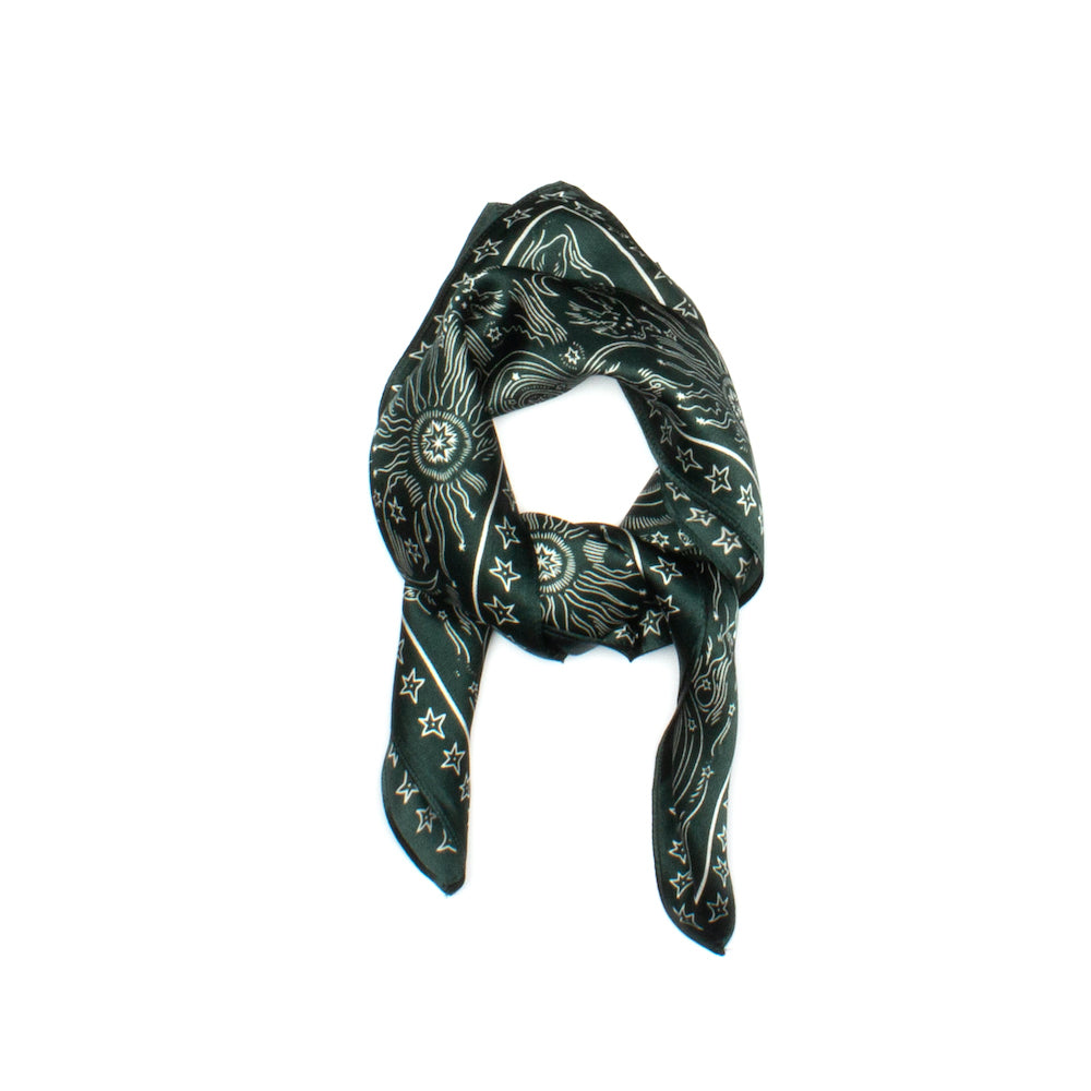 Budapest Shawl Green