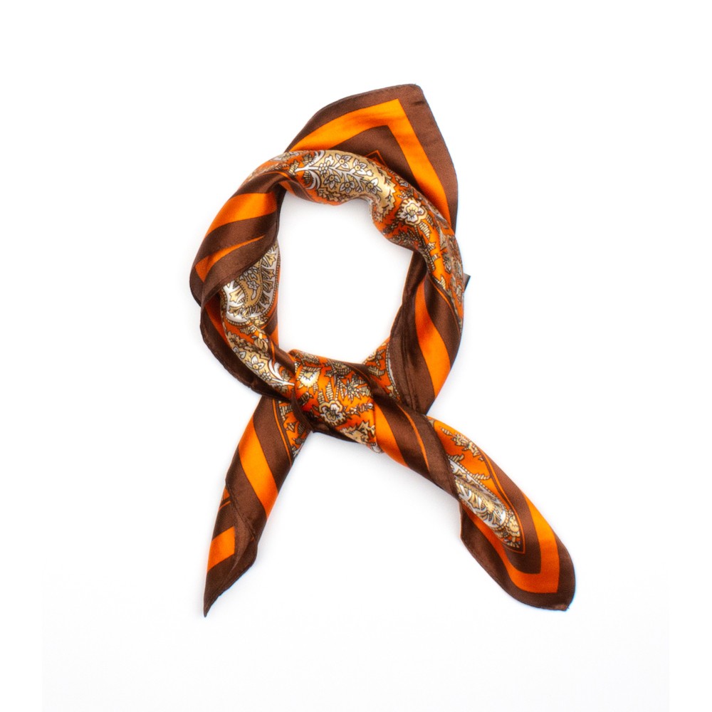 Ronse Sidensjal Orange Orange