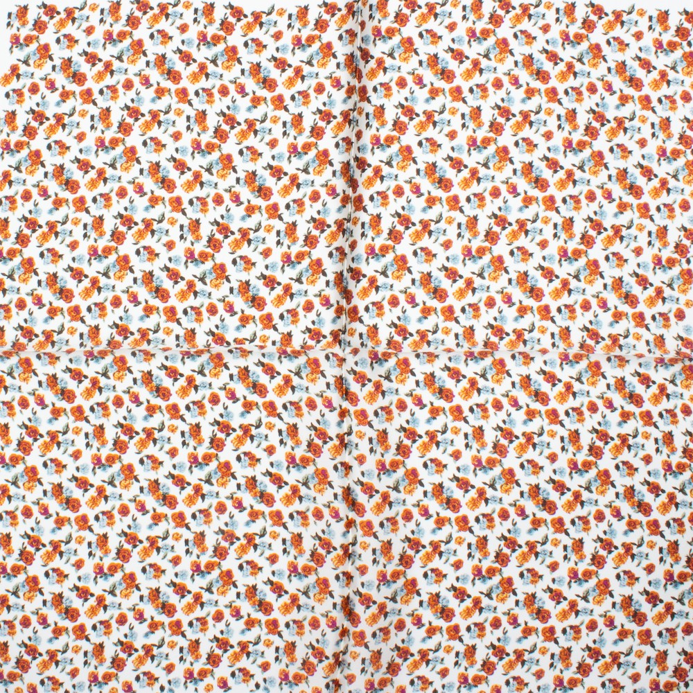 Mill Sidensjal 50x50cm Brun Brun