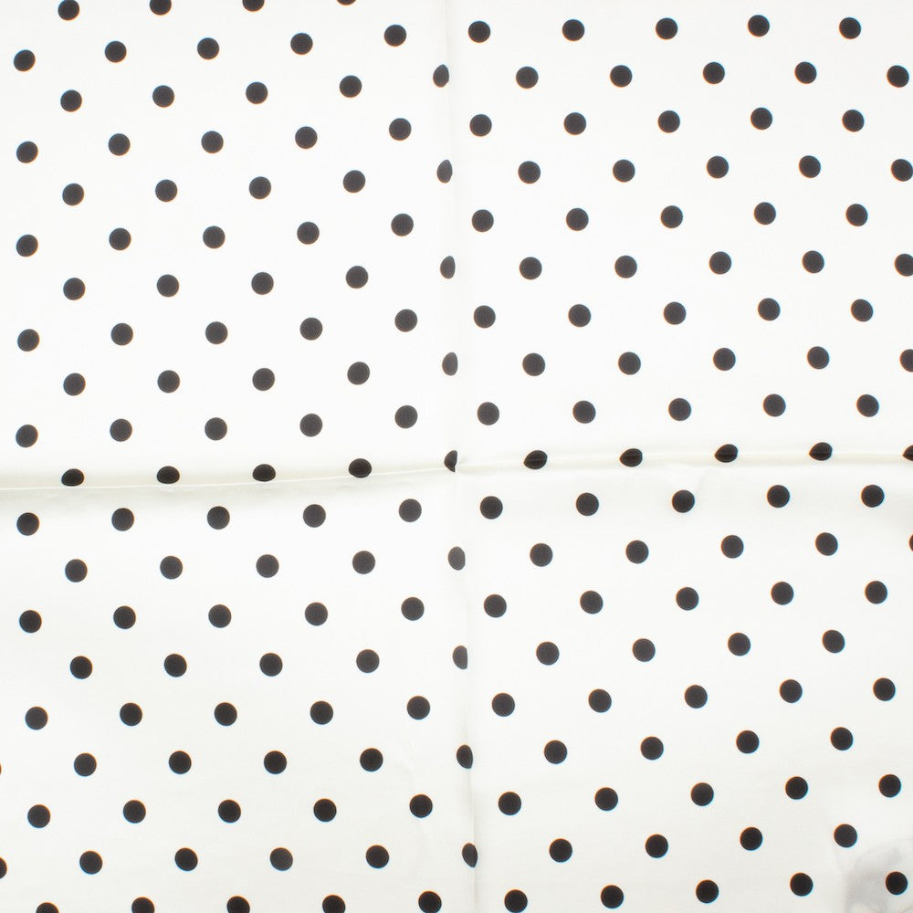 Goch Sidensjal 50x50cm Vit Vit