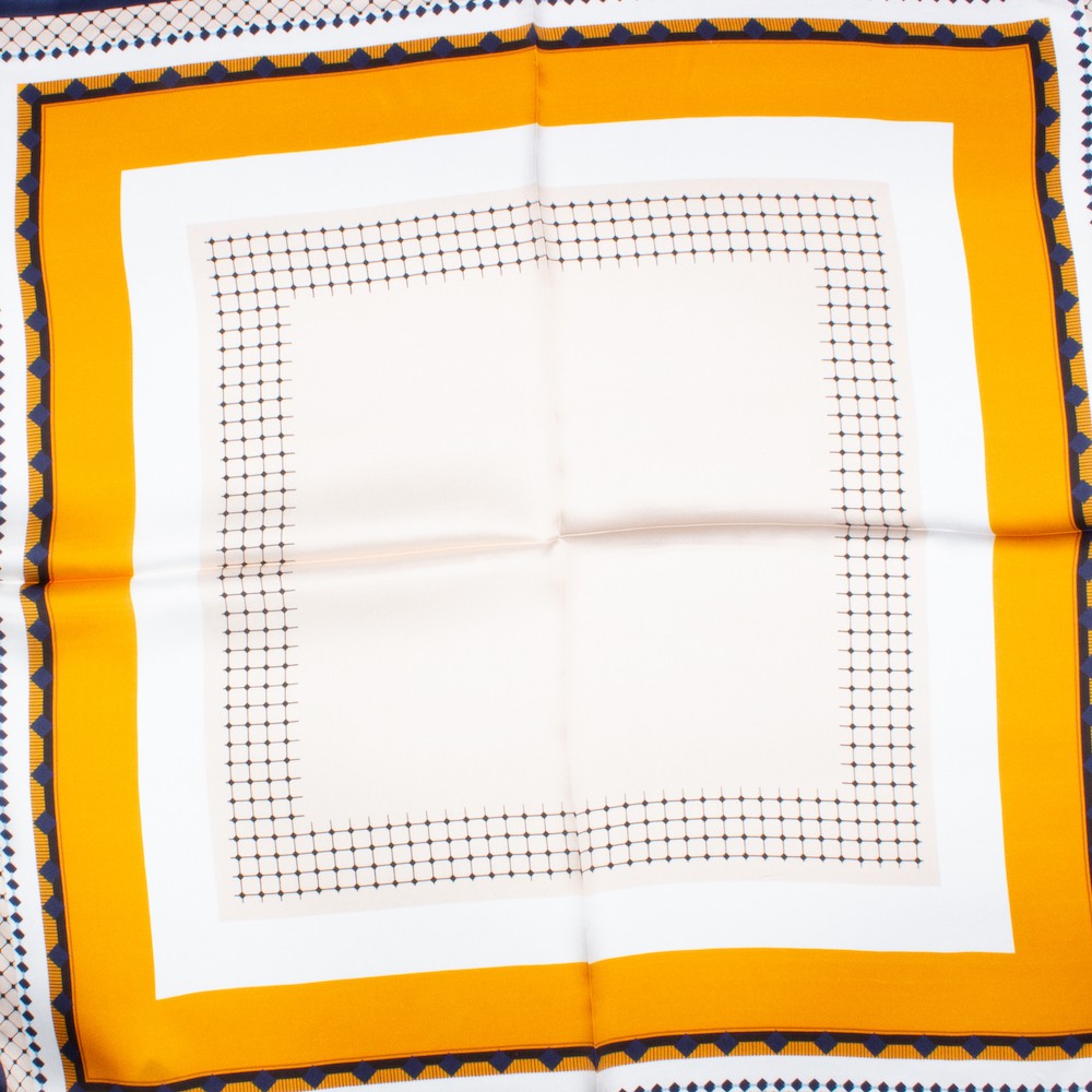 Arcen Sidensjal 70x70cm Orange Orange