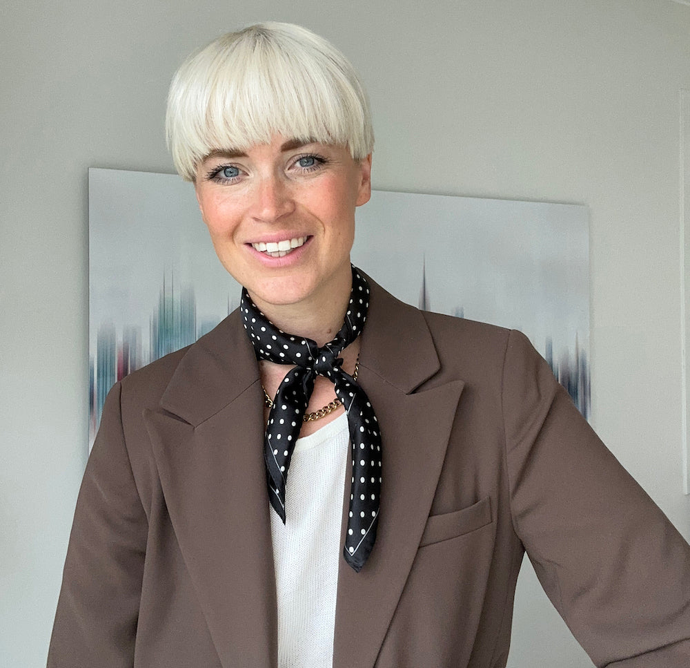 Brilon Silk Shawl Black