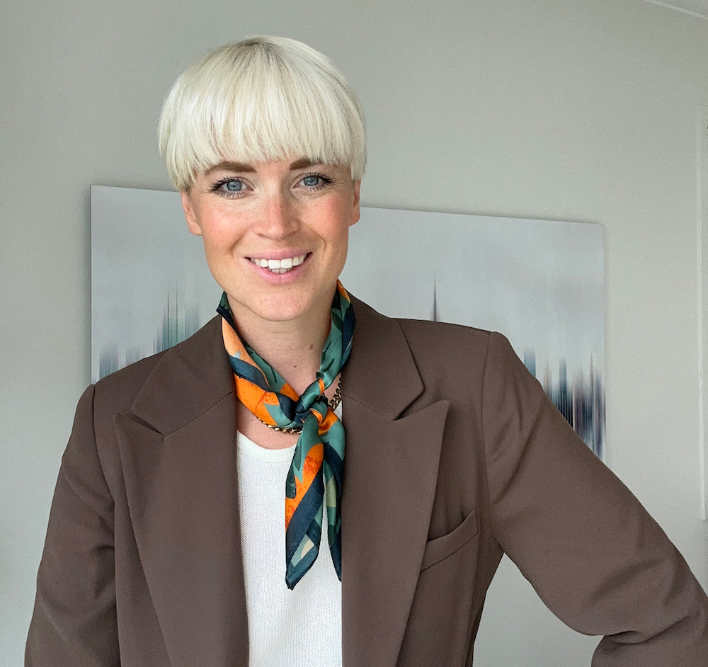 Paderborn Silk Shawl Green