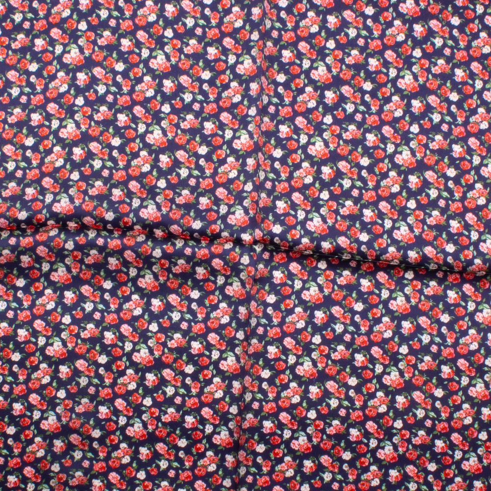 Hameln Sidensjal Blå