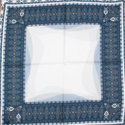 Rome Silk Shawl Blue