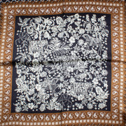 Caserta Silk Shawl Black