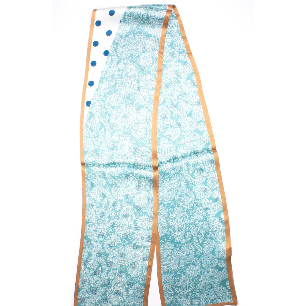 Angers Silk Scarf Green