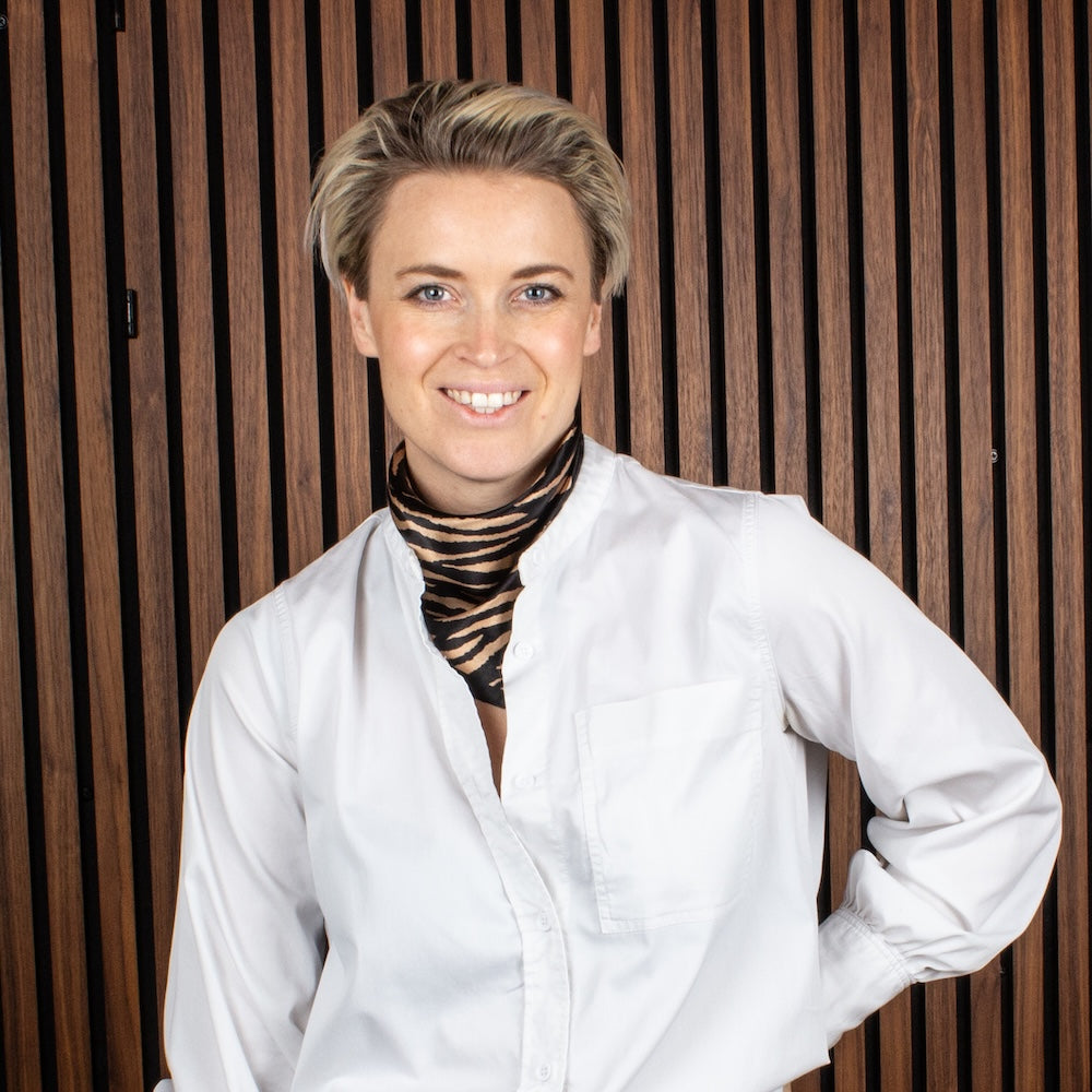 Zebra Silk Scarf 50x50cm