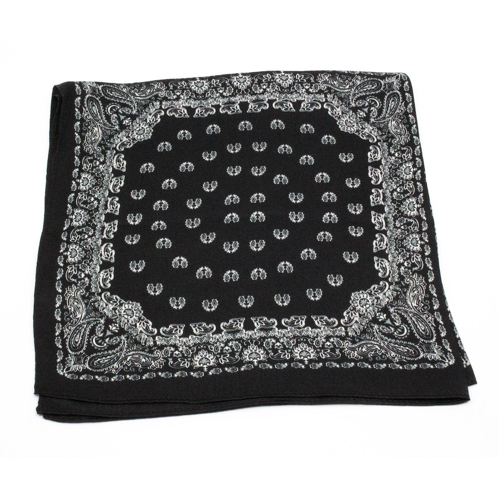 Lajes Sidensjal 50x50cm Svart