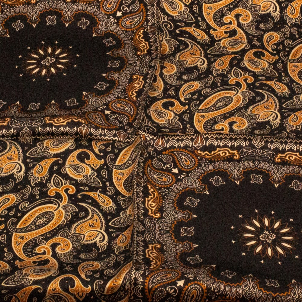 Coimbra Sidensjal 50x50cm Brun