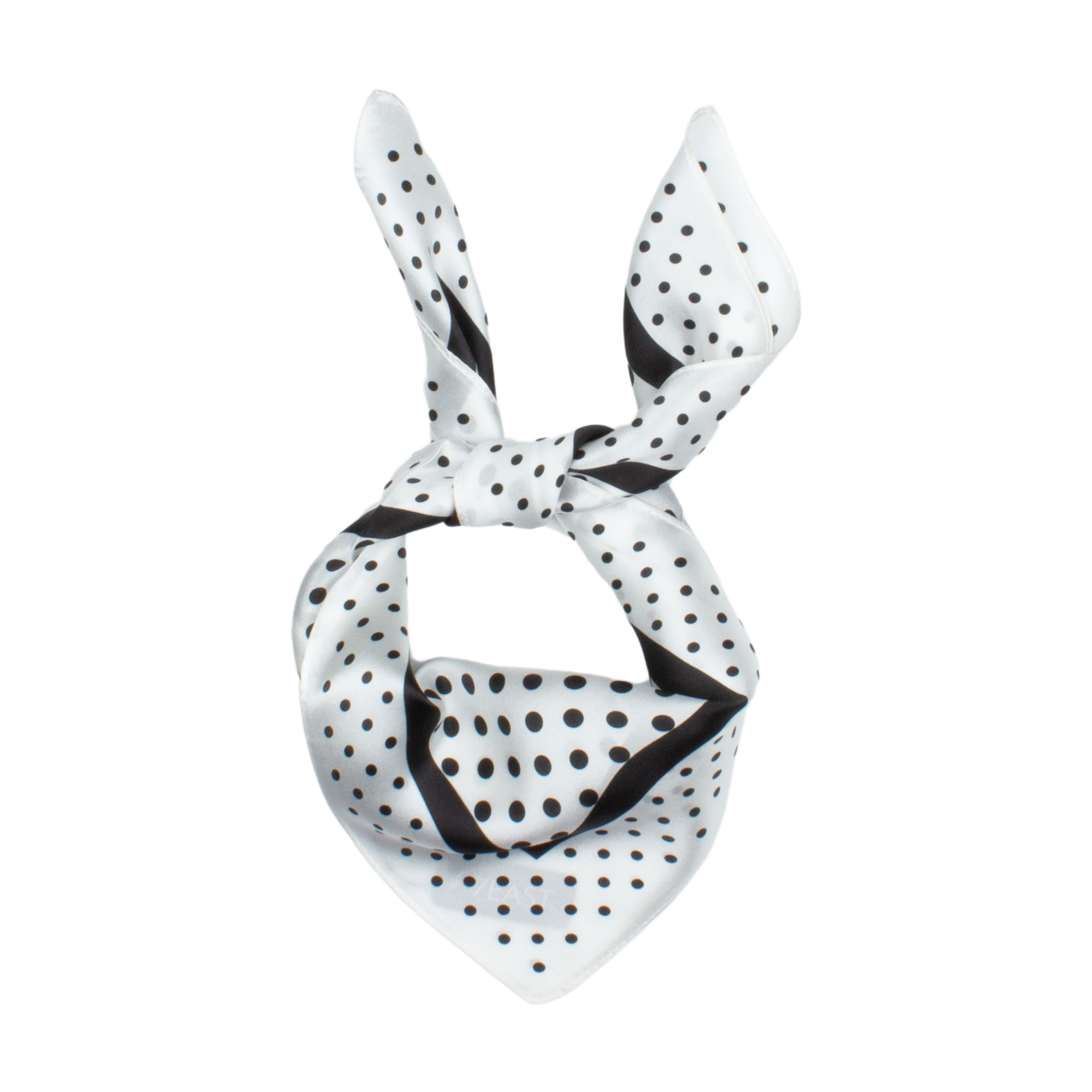 Taverham Sidensjal 50x50cm Vit