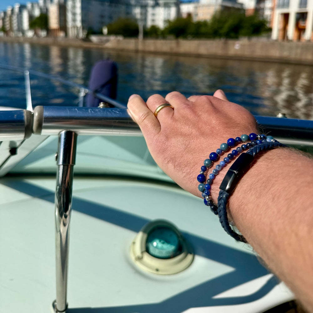 Wigtown Armband Blå