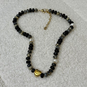 Love Chunky Gem Halsband Guld
