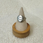 Smile Ring Silver