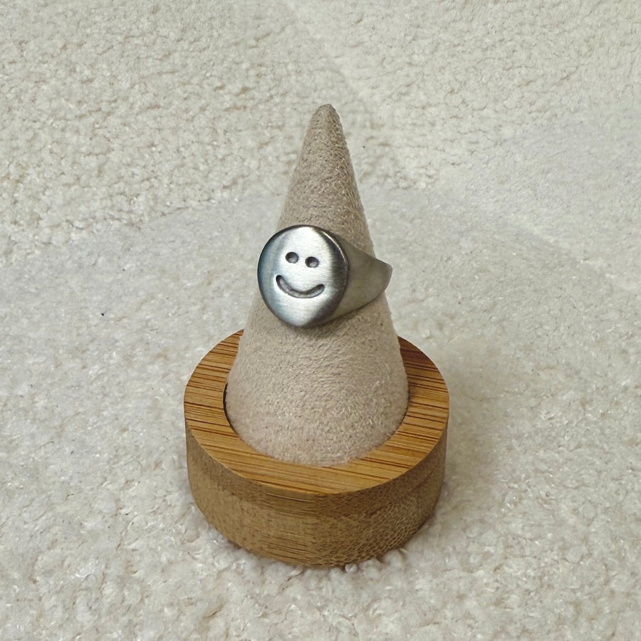 Smile Ring Silver