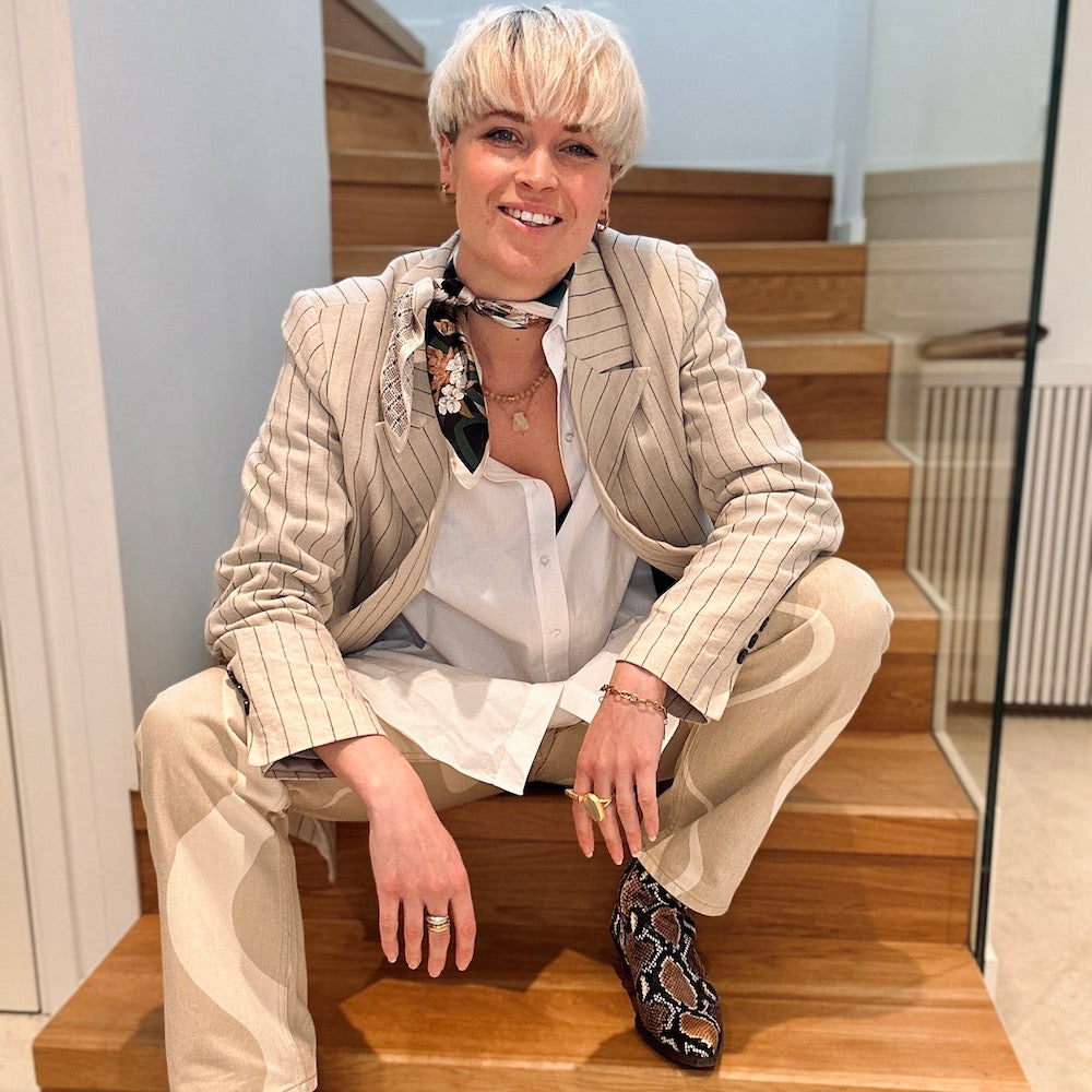 Zeven Sidensjal Camel