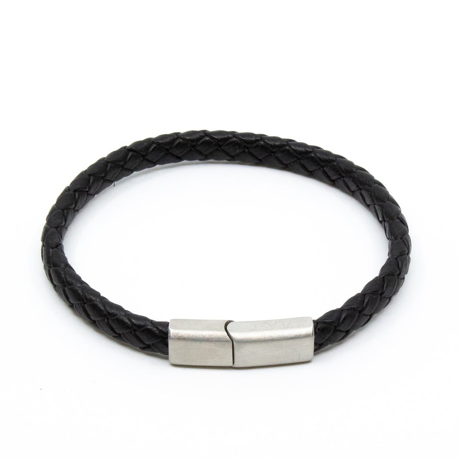 Fredrik Armband Svart/Silver