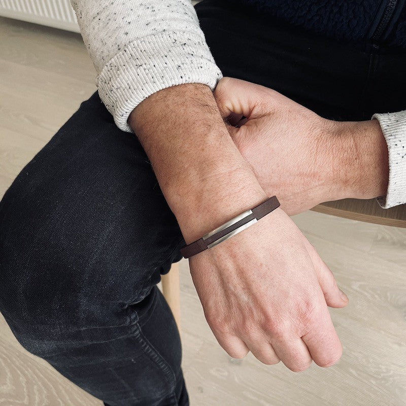 Orust Armband Brun Brun