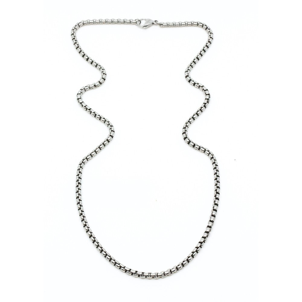 Sannäs Halsband Svart Stål