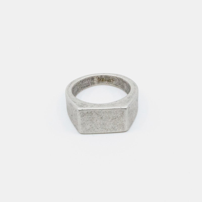 Oxidised Signet Ring Stål Stål