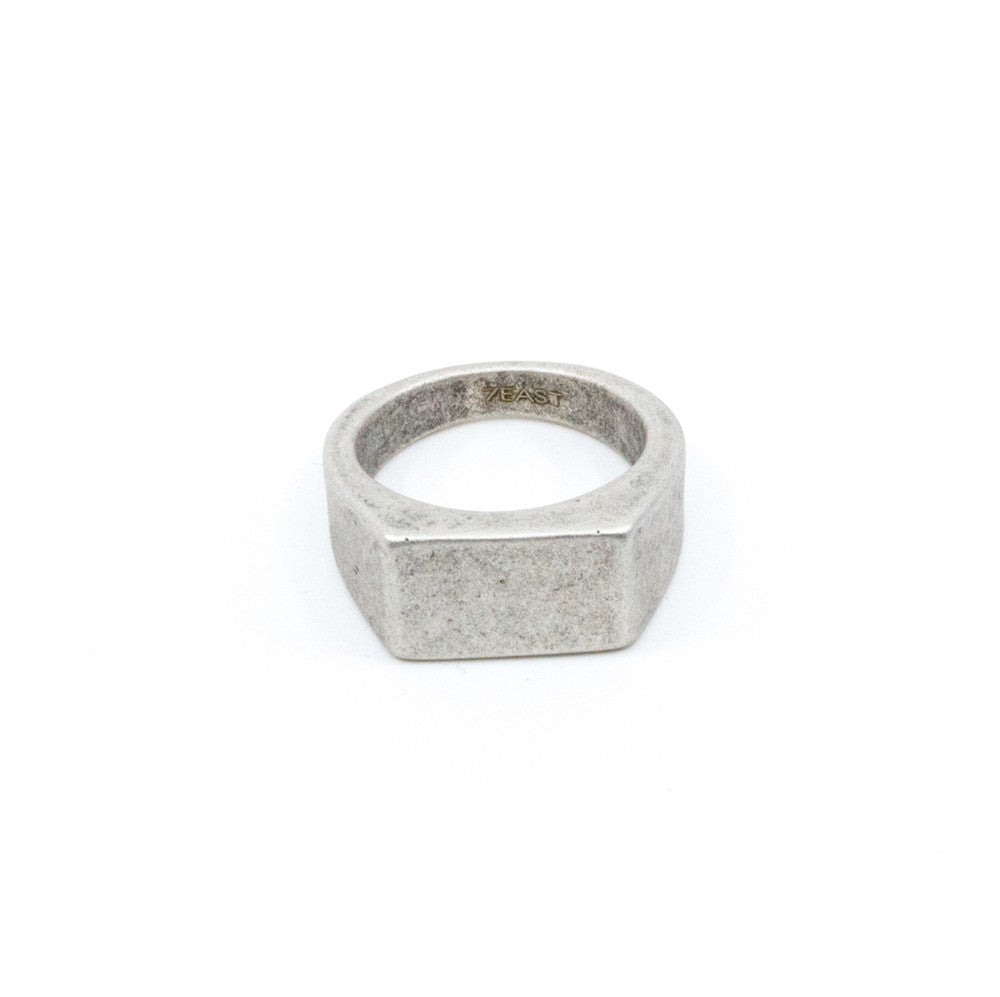 Oxidised Signet Ring Stål Stål