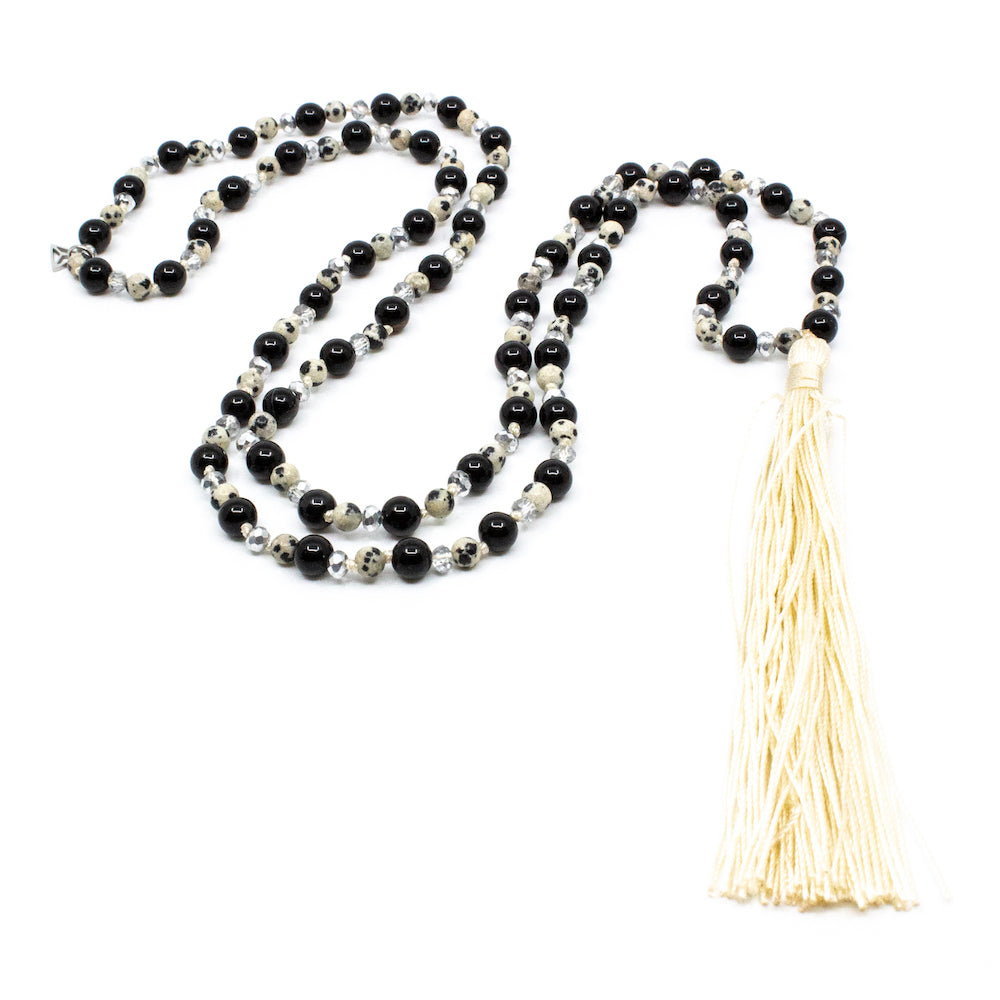 Tassel Dalmatin Halsband Grå