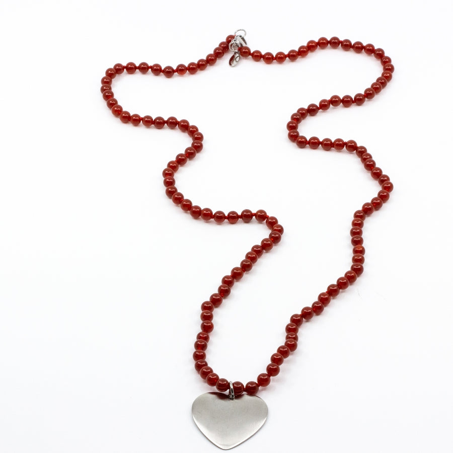 Big Love Necklace Red