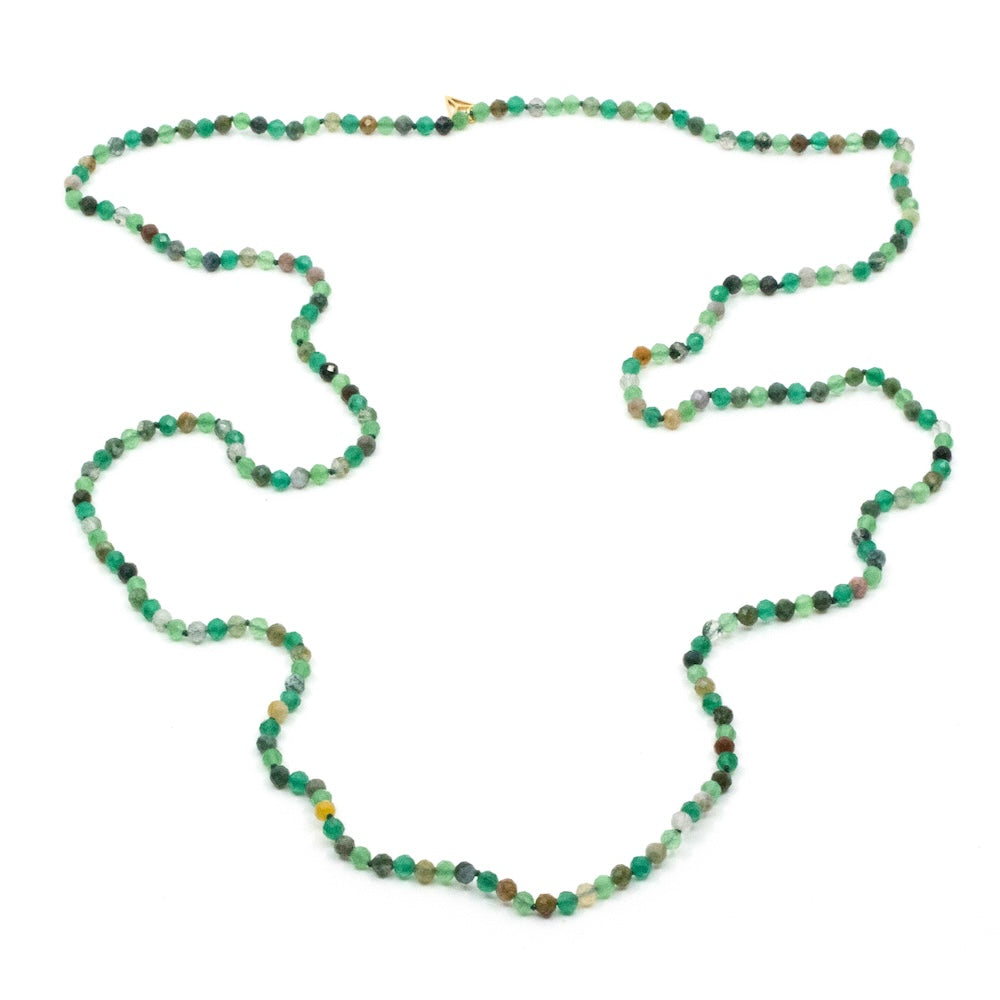 Simple Halsband Grön Jaspis