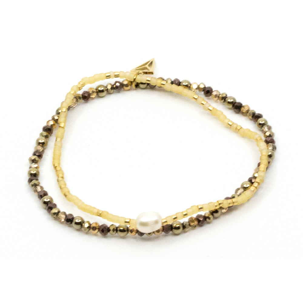 Double Bracelet Yellow