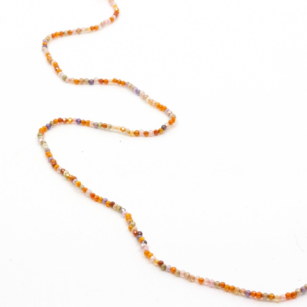 Simple Multi Jade Halsband 70cm