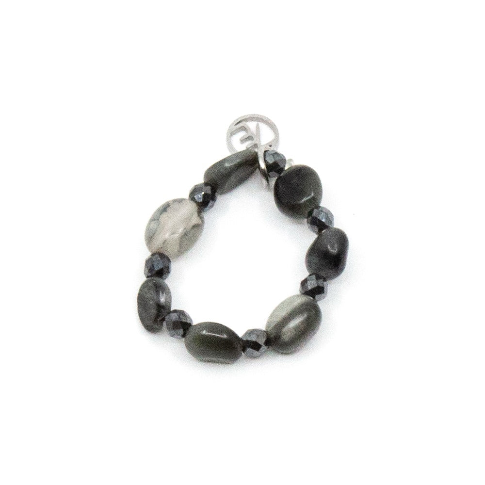 Picasso Jasper Elastic Ring