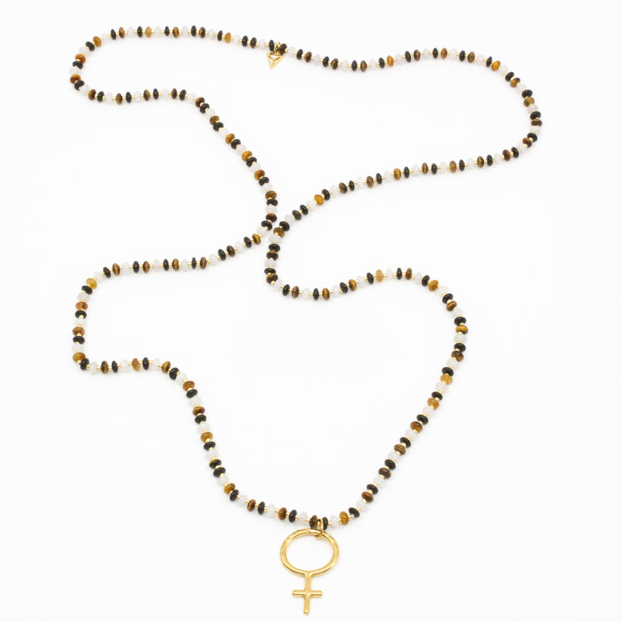 Venus Halsband Brun