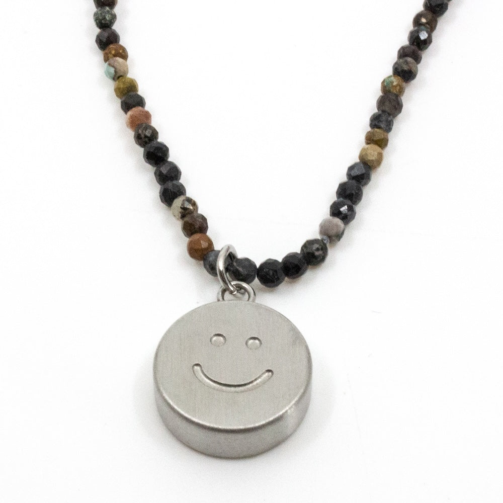 Smile Halsband Jaspis 70cm