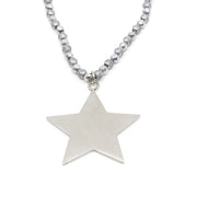 Whole Star Halsband Silver
